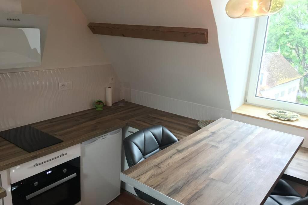 La Terrasse Du Chevalier D'Eon - Loft A Tonnerre Appartement Buitenkant foto