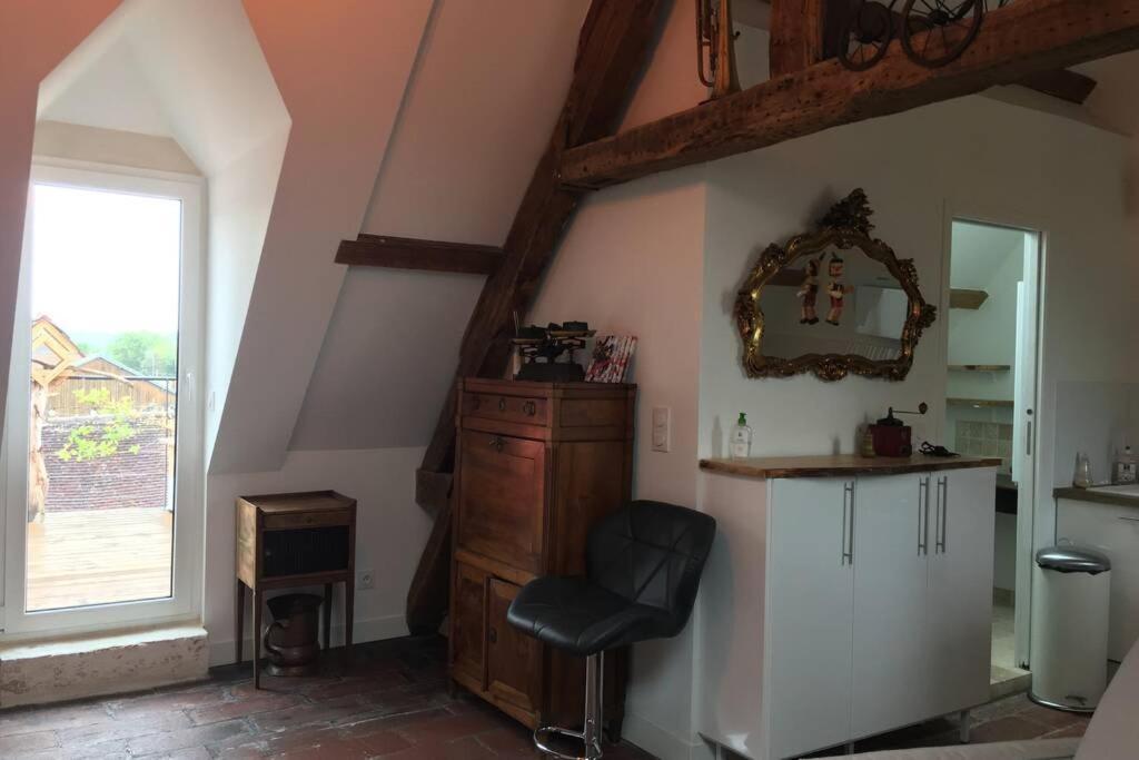 La Terrasse Du Chevalier D'Eon - Loft A Tonnerre Appartement Buitenkant foto